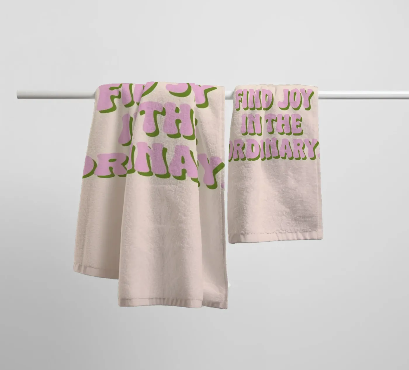 Find Joy towel by Ayleen