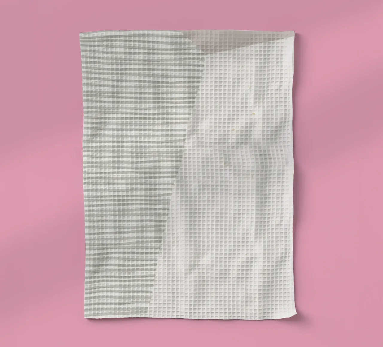 Geometrico Pastello Astratto | Minimalista a strisce Arte Moderna Pr canovaccio da cucina da NorwesClub