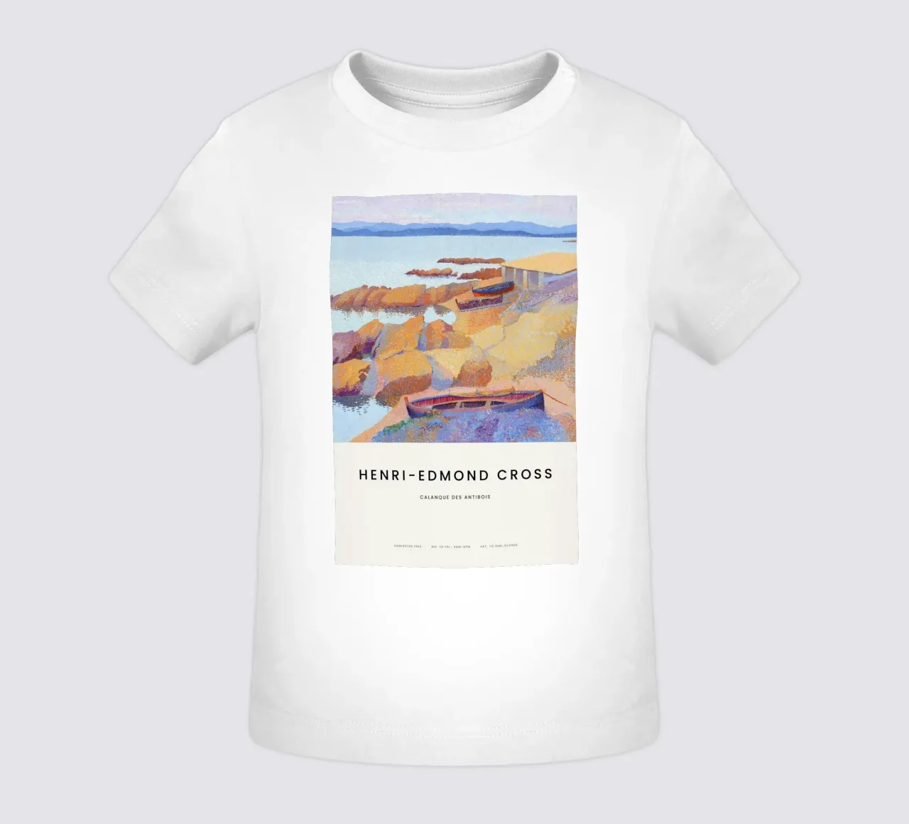 Cross - Calanque des Antibois maglietta neonato da Vintage by JUNIQE