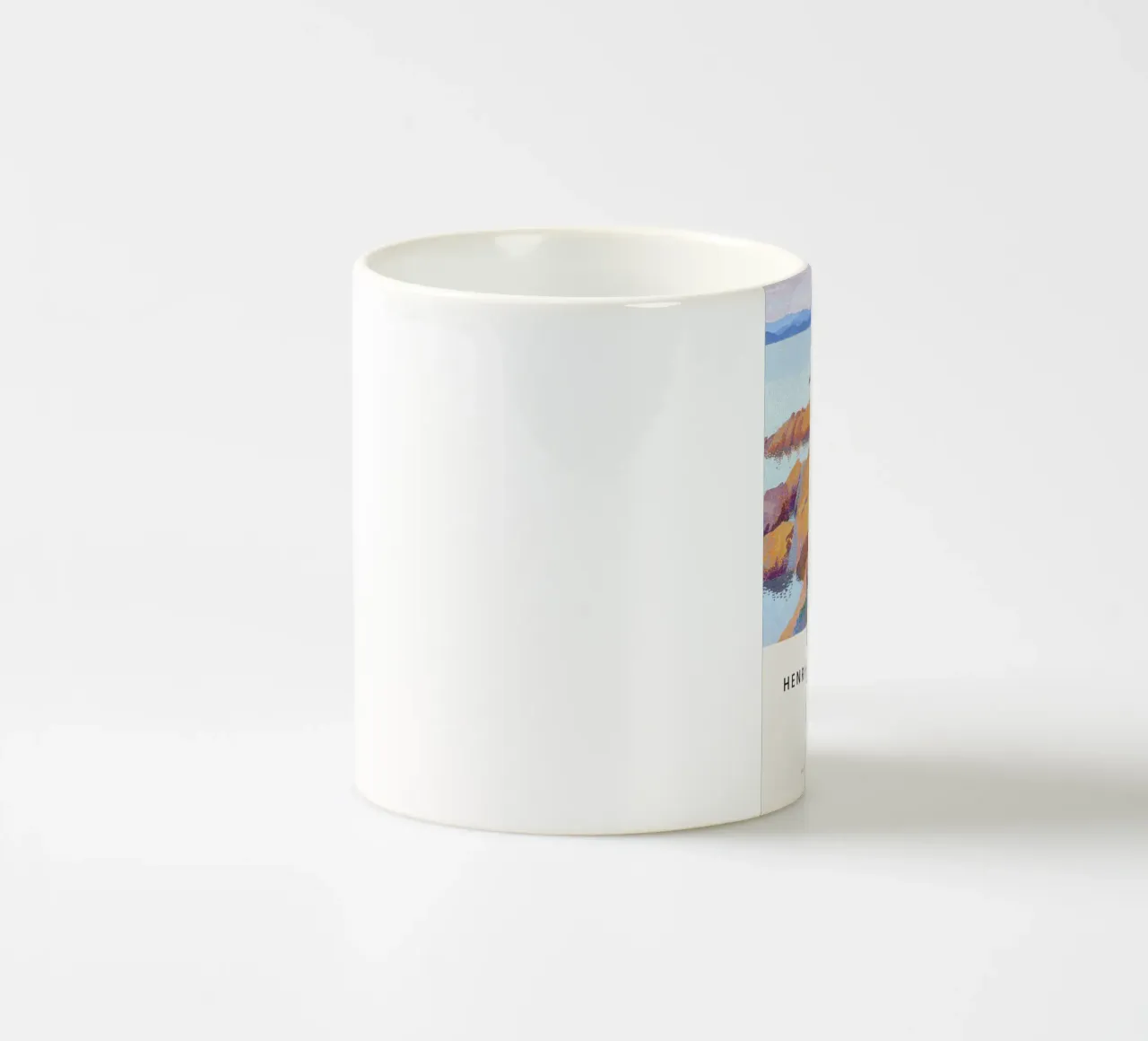Cross - Calanque des Antibois tazza in ceramica da Vintage by JUNIQE