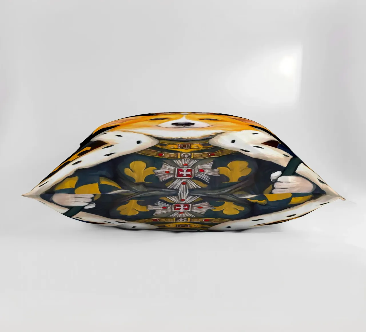 Royal Corgi cuscino da Fleur de Lys