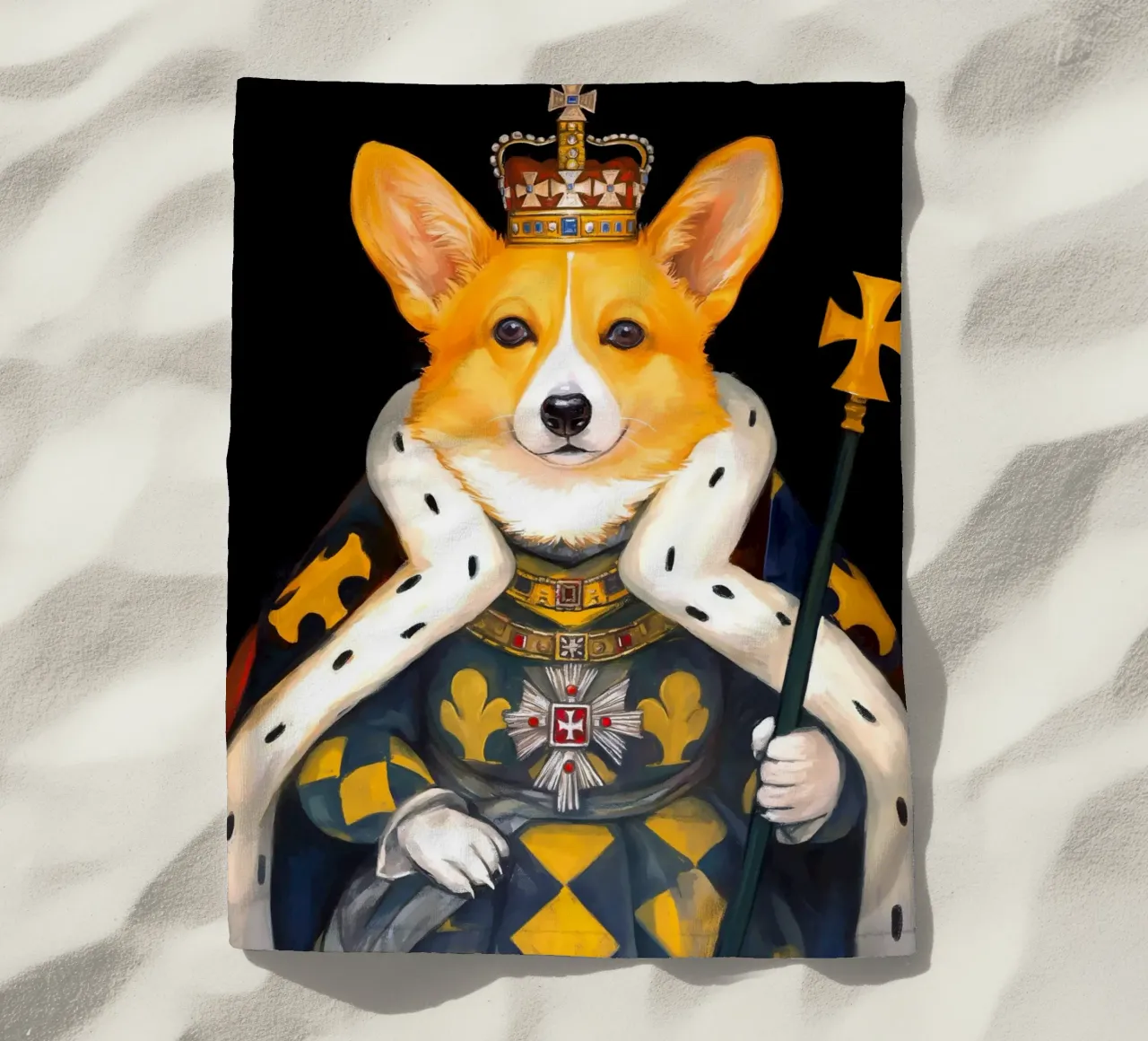 Royal Corgi telo mare da Fleur de Lys