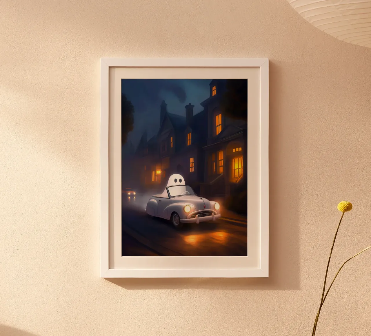 Cavaliere fantasma di Halloween poster da Fleur de Lys