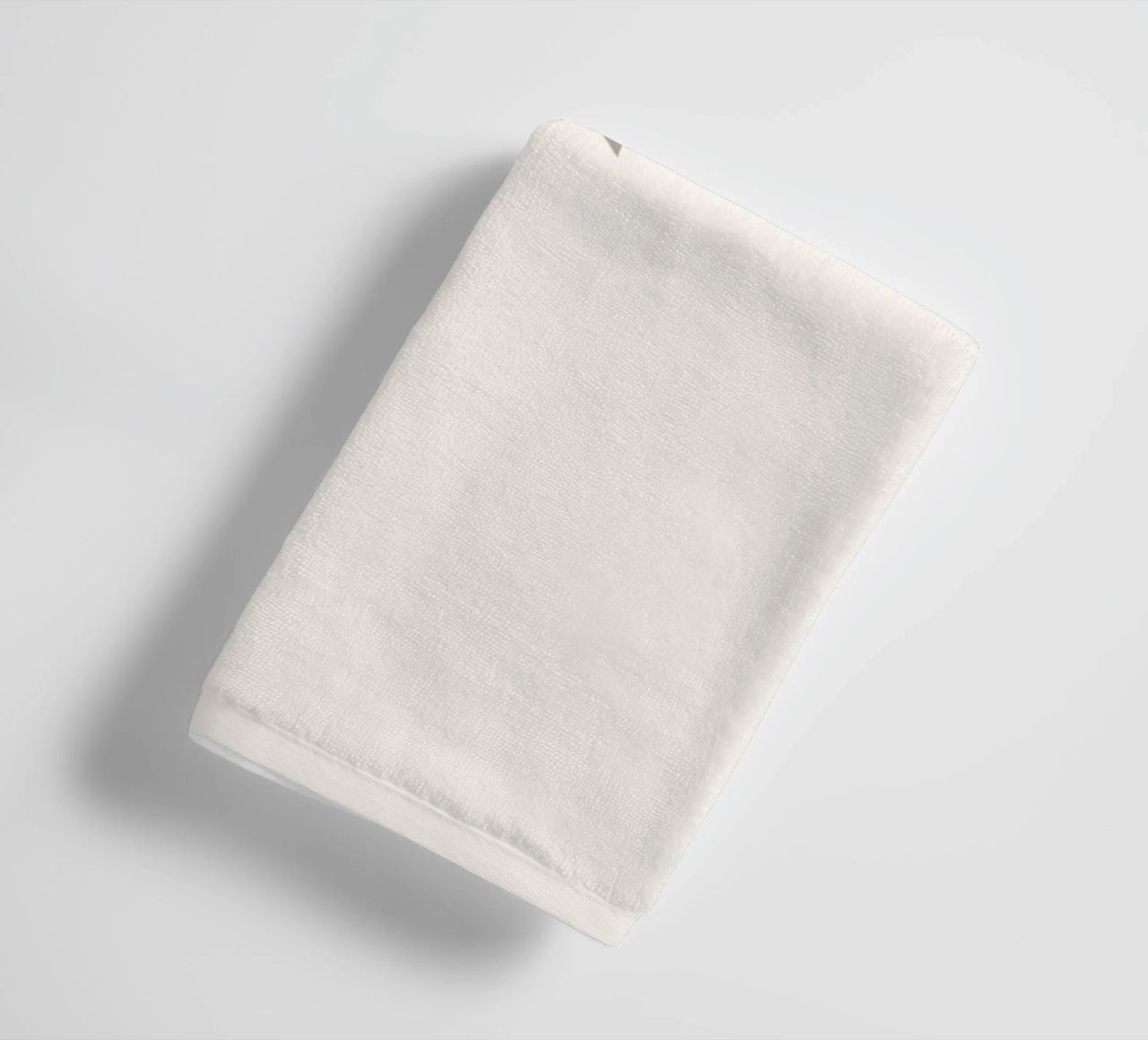 Minimalist Pastel Leaf Branch | Scandinavian Botanical Art P towel by NorwesClub