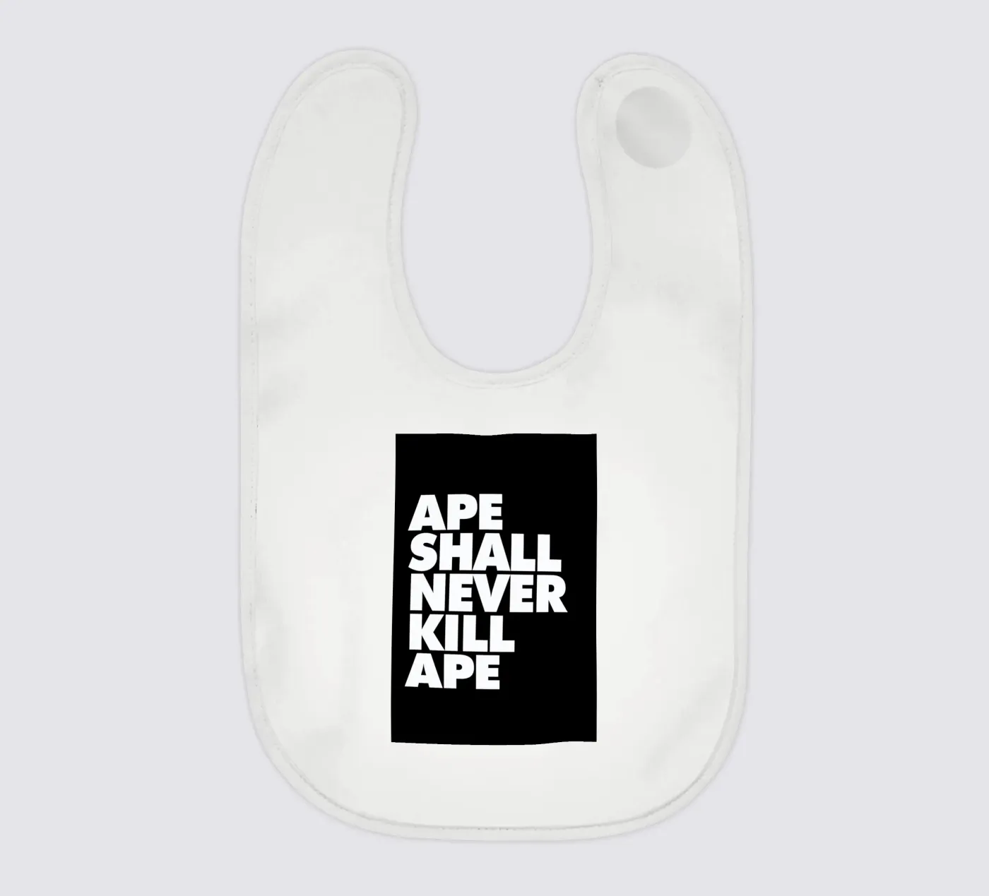 APE SHALL NEVER KILL APE bavaglino da The Indoor Type