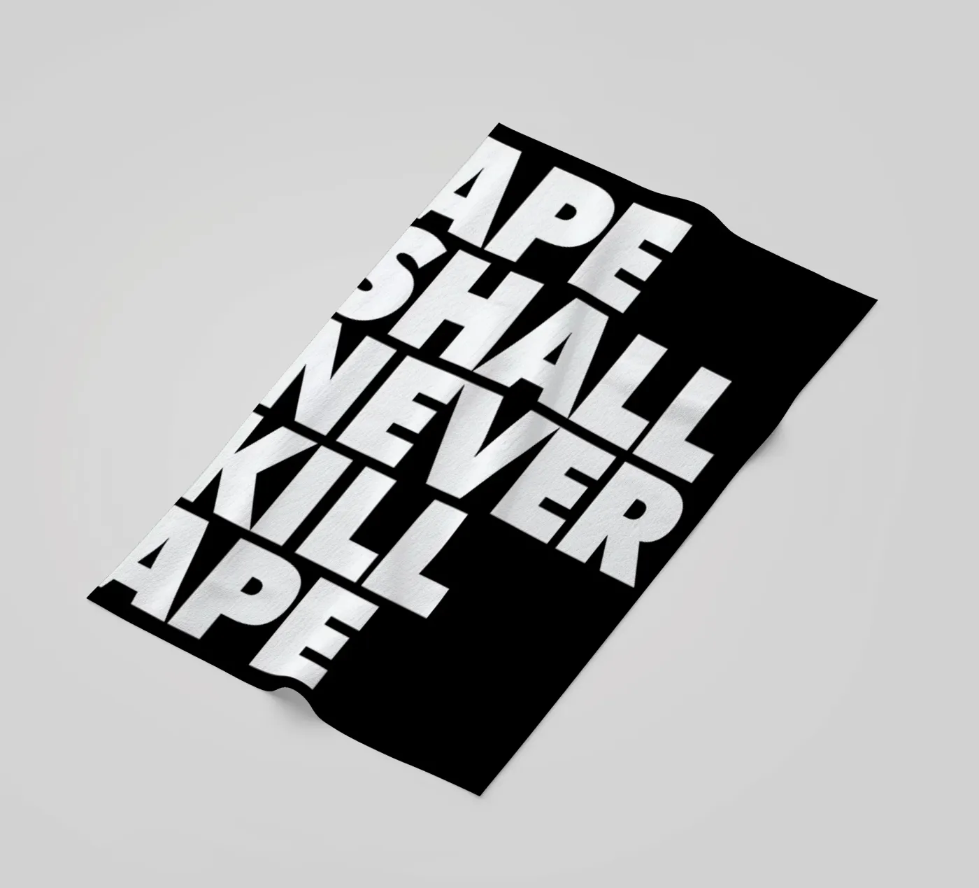 APE SHALL NEVER KILL APE telo mare da The Indoor Type