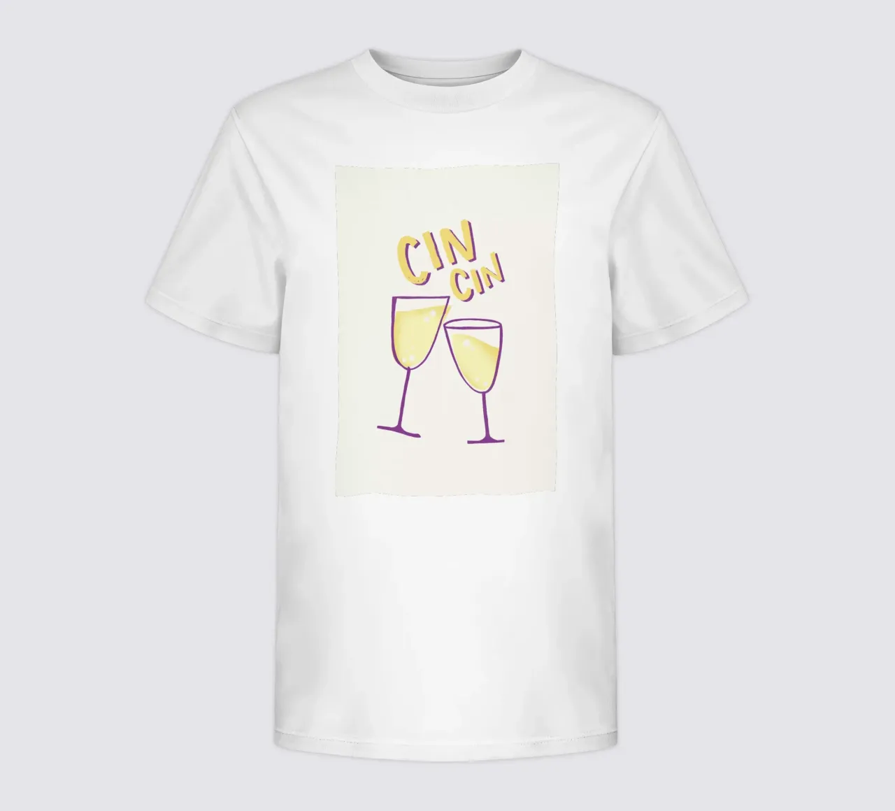 Cin Cin t-shirt bambini da Pure