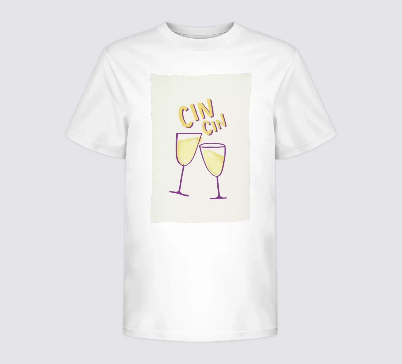 Cin Cin t-shirt bambini da Pure