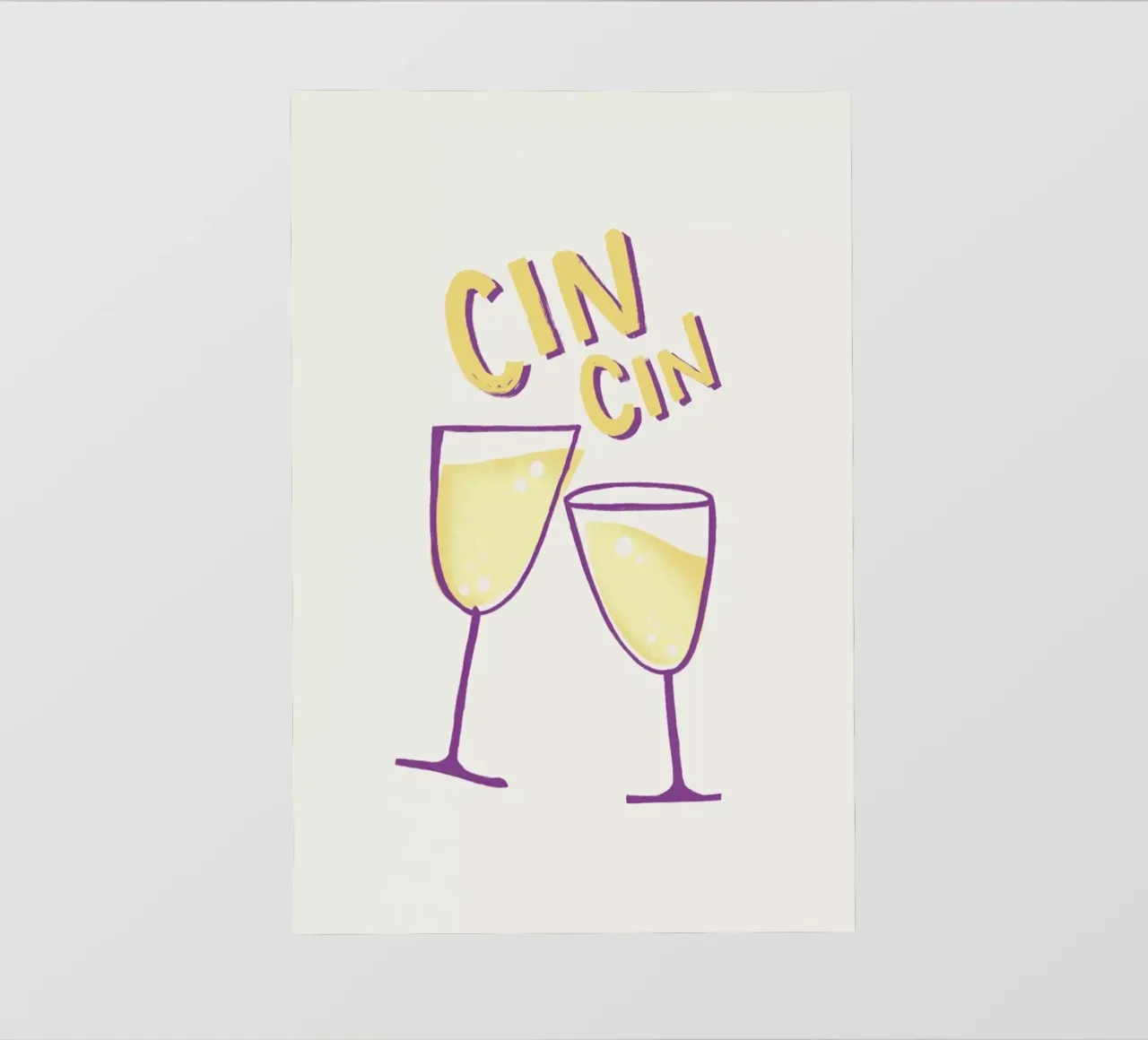 Cin Cin telo in pvc da Pure