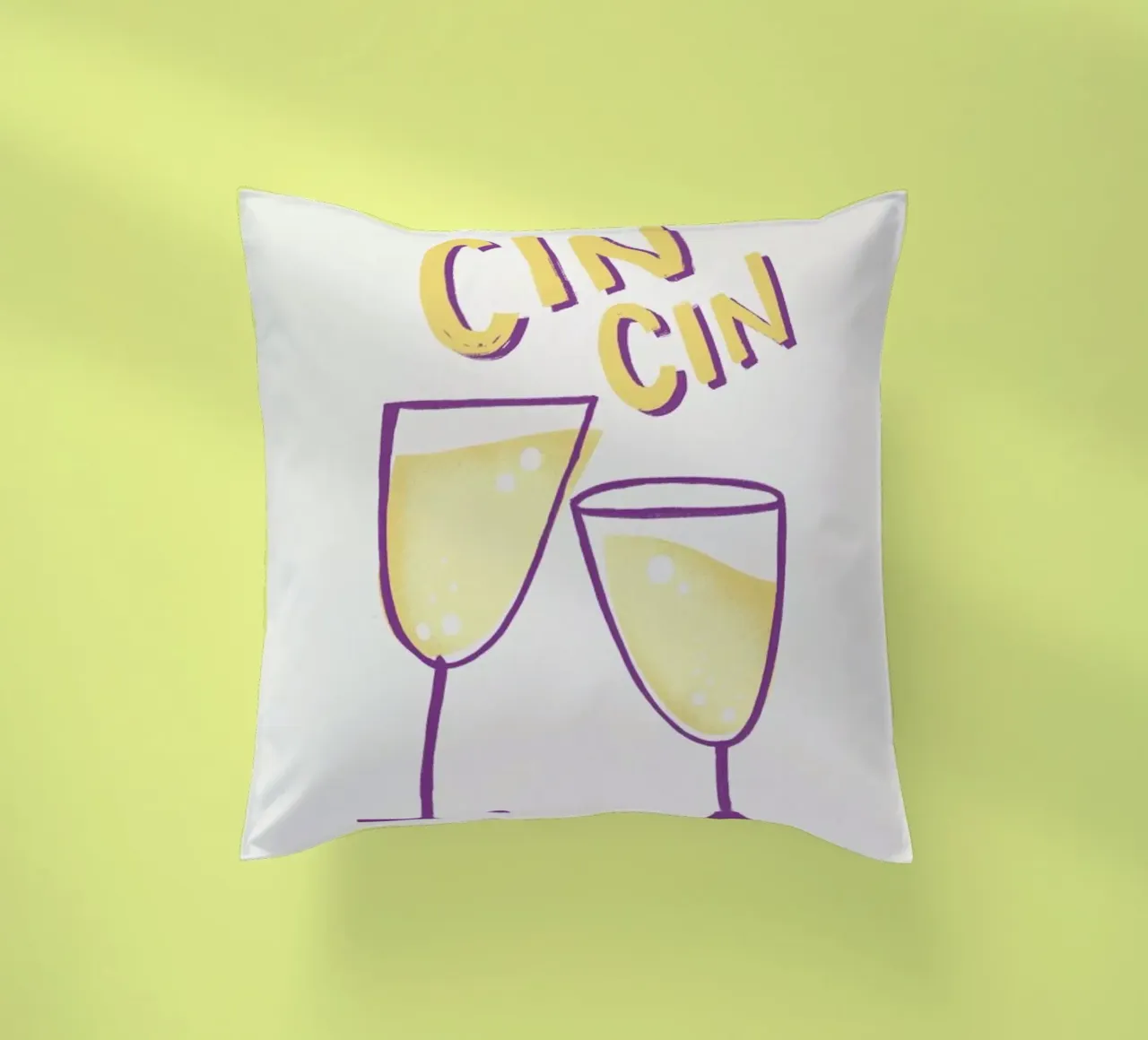Cin Cin decorative cushion by Pure