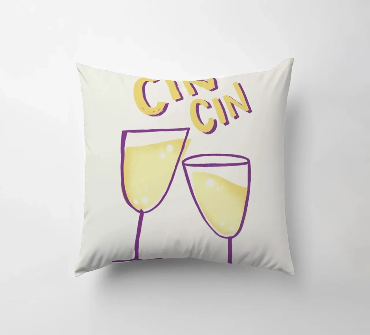 Cin Cin decorative cushion by Pure