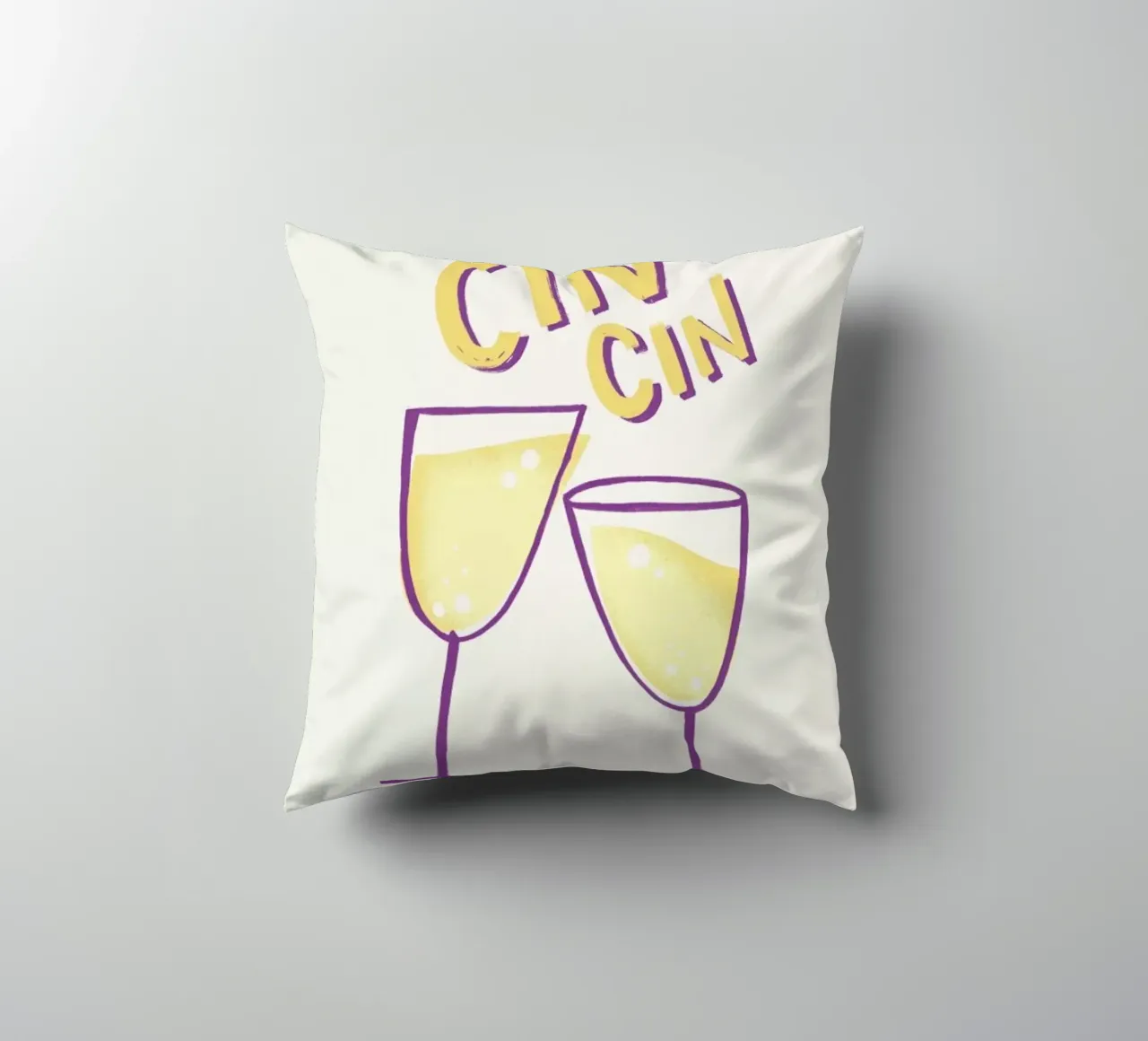 Cin Cin decorative cushion by Pure