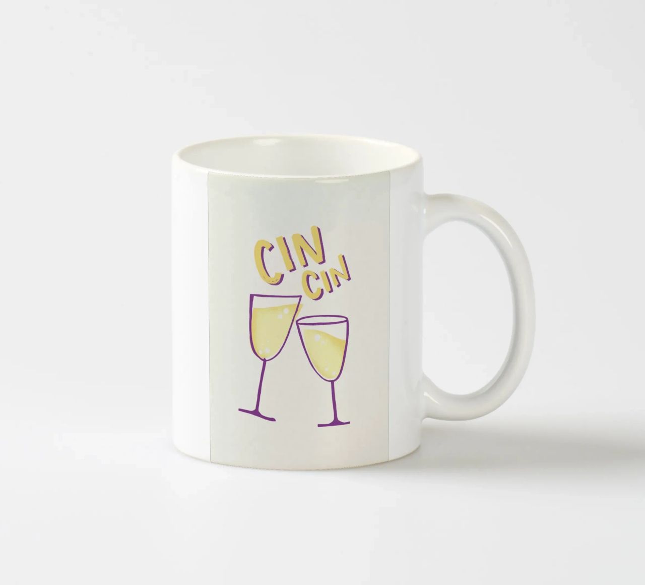 Cin Cin tazza in ceramica da Pure