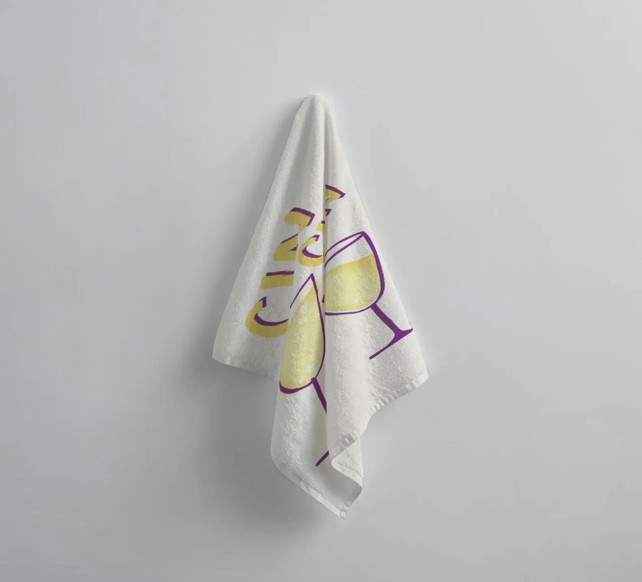 Cin Cin towel by Pure