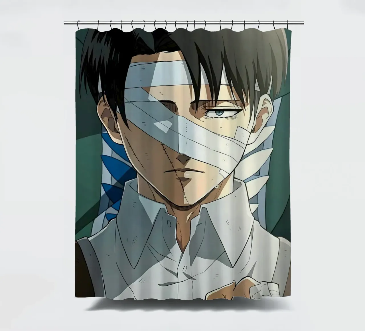 Levi Ackerman tenda da doccia da NextPixel
