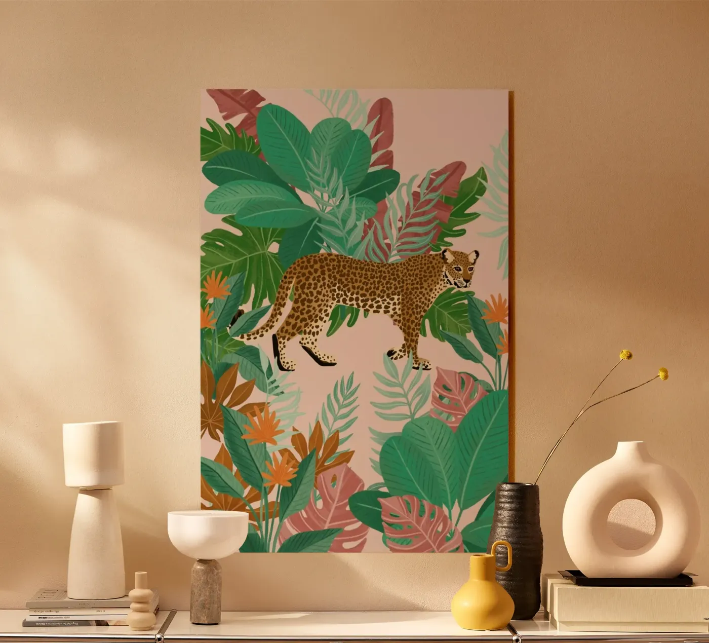 Botanic Paradise acryl van Goed Blauw