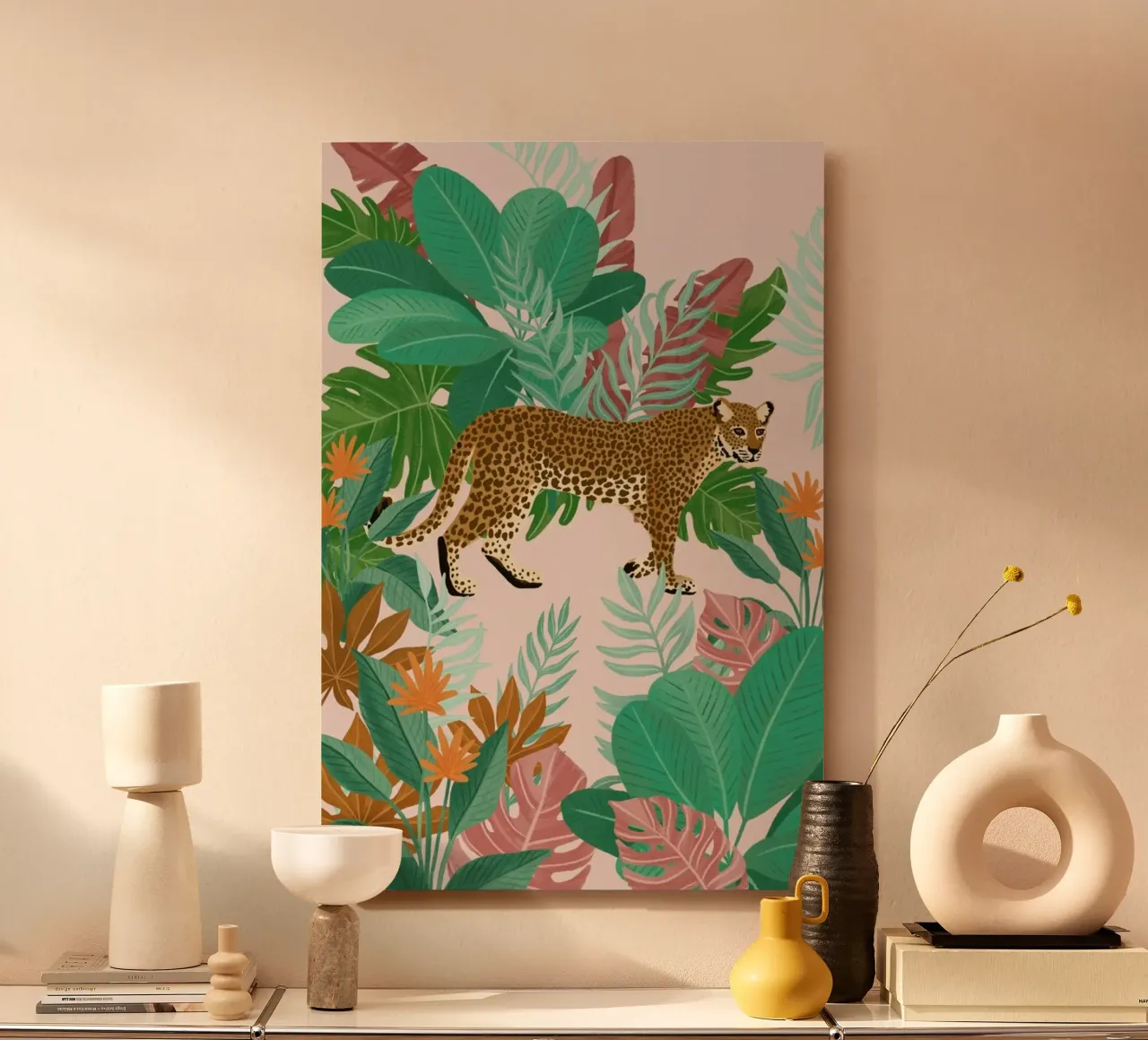 Botanic Paradise alluminio dibond da Goed Blauw