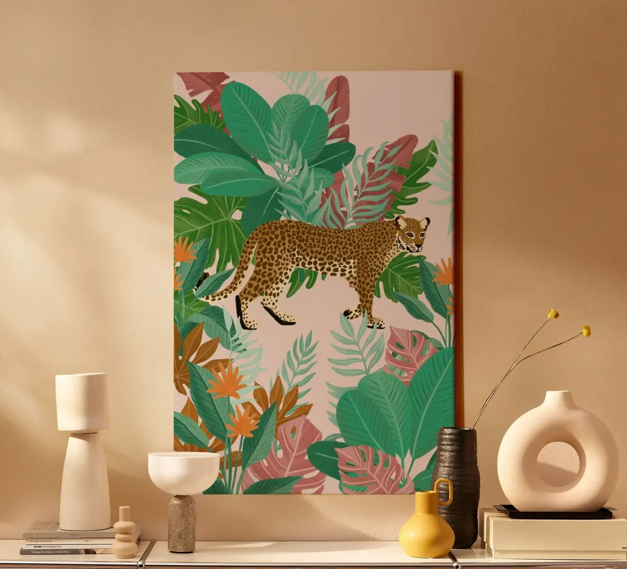 Botanic Paradise canvas by Goed Blauw