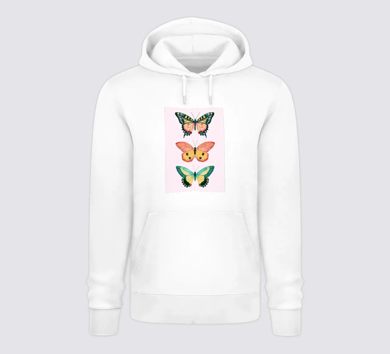 Colección Vibrant Butterfly | Boho Eclectic Insect Art Prin sudadera con capucha de NorwesClub