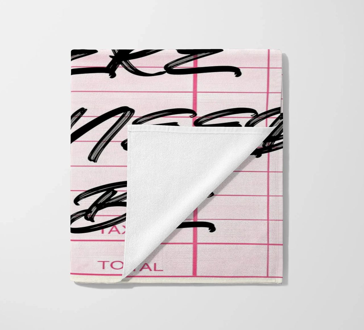 "Exactly Where You Need To Be" Guest Check Art Print toalla de playa de NorwesClub