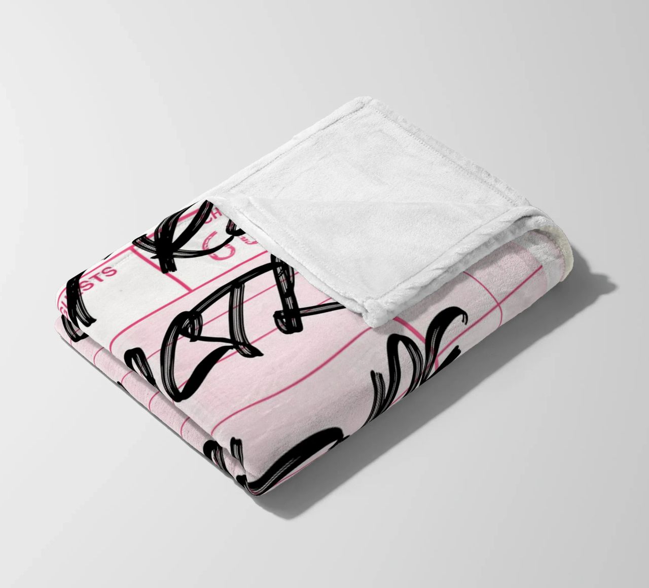 "Exactly Where You Need To Be" Guest Check Art Print fleece blanket by NorwesClub