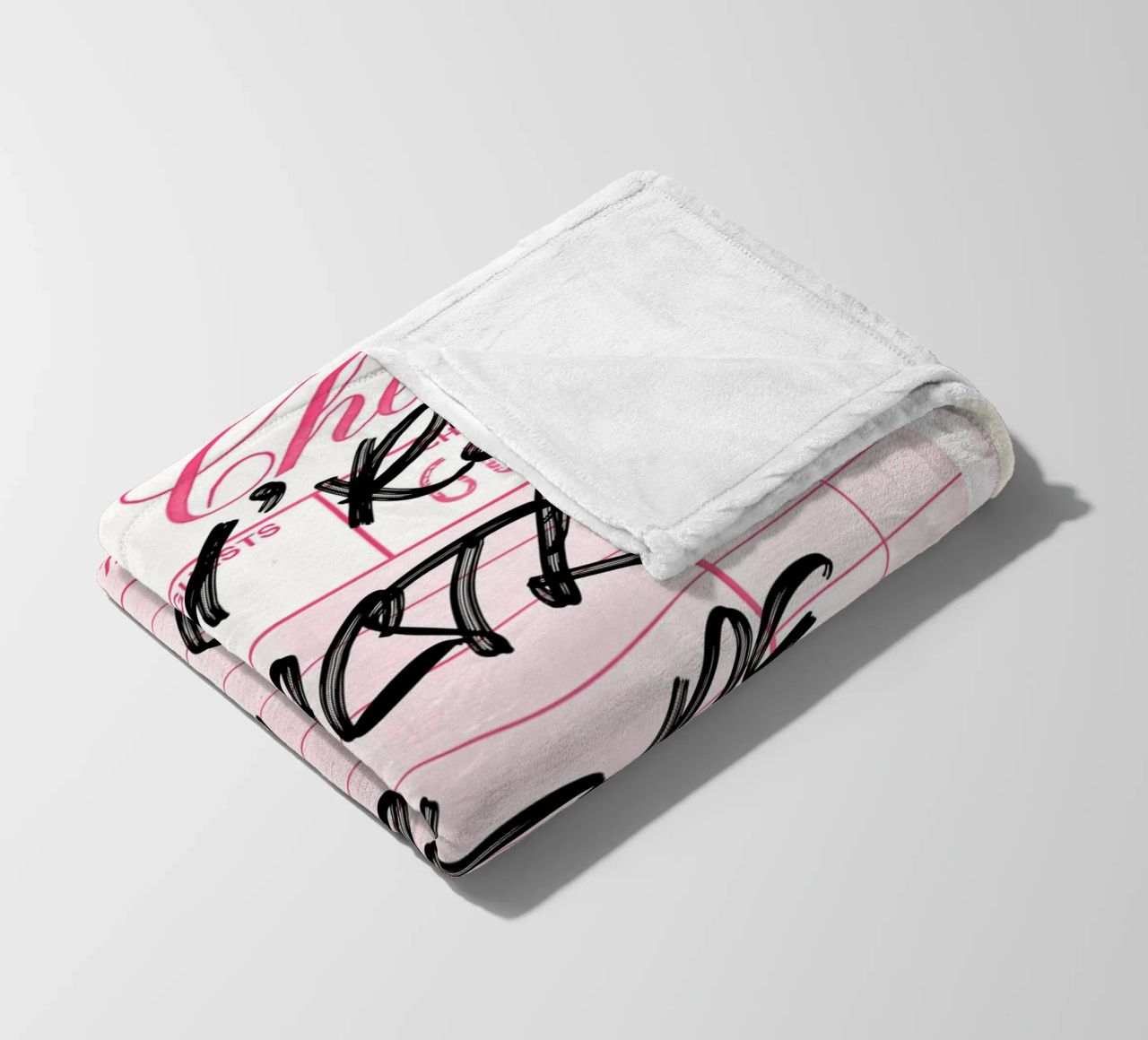 "Exactly Where You Need To Be" Guest Check Art Print fleece blanket by NorwesClub