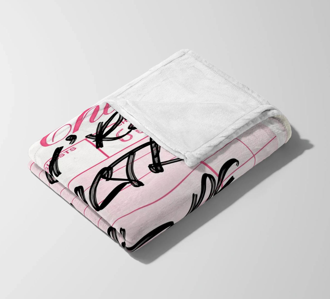 "Exactly Where You Need To Be" Guest Check Art Print fleece blanket by NorwesClub