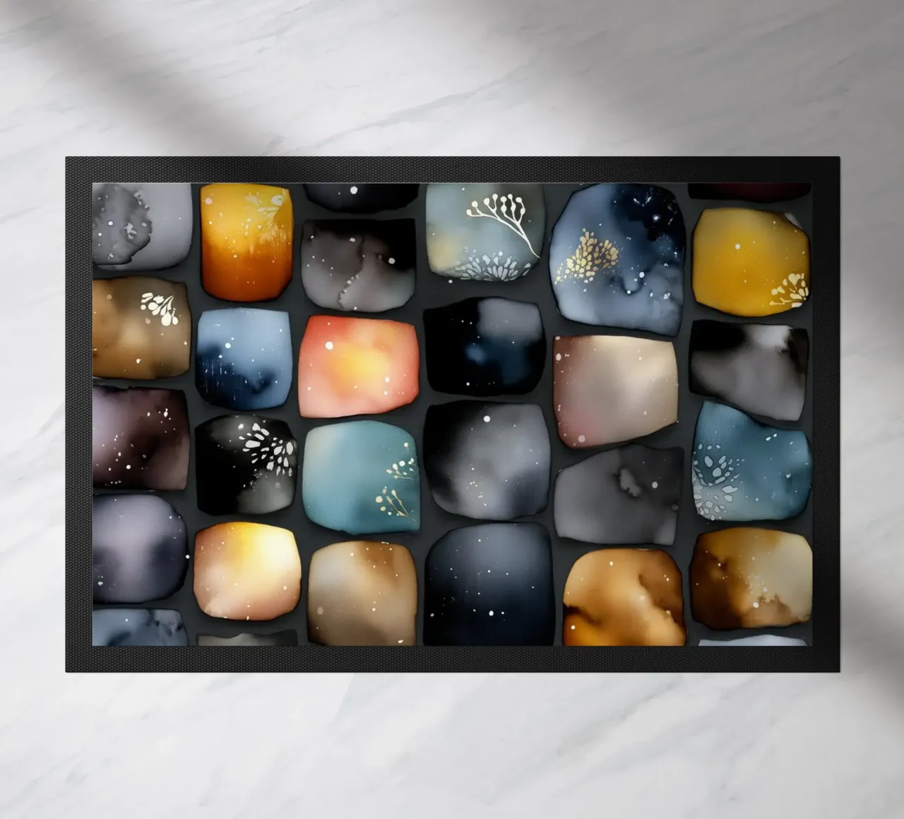 Quadrati di colore zerbino da Justyna Jaszke JBJart