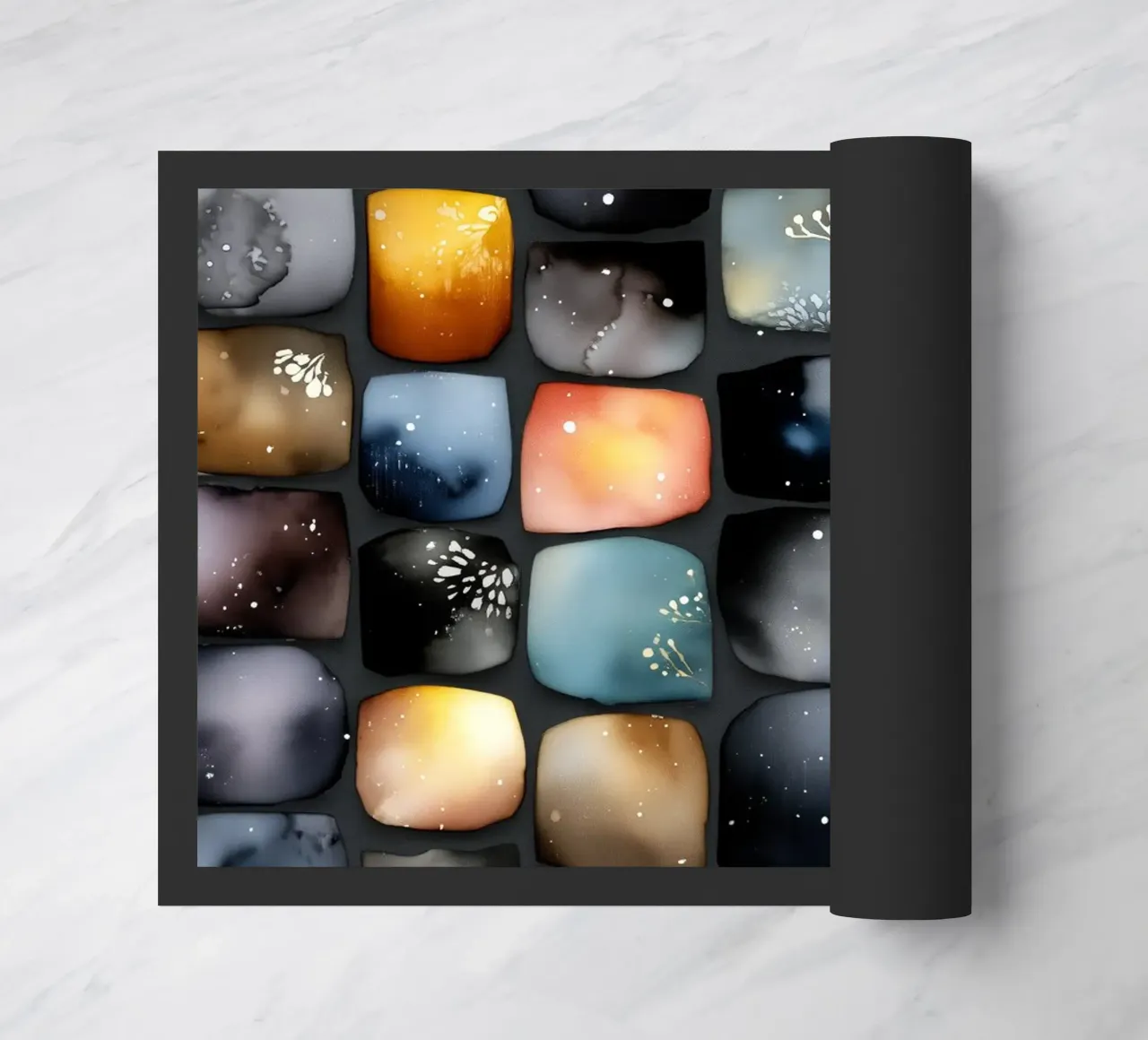 Quadrati di colore zerbino da Justyna Jaszke JBJart