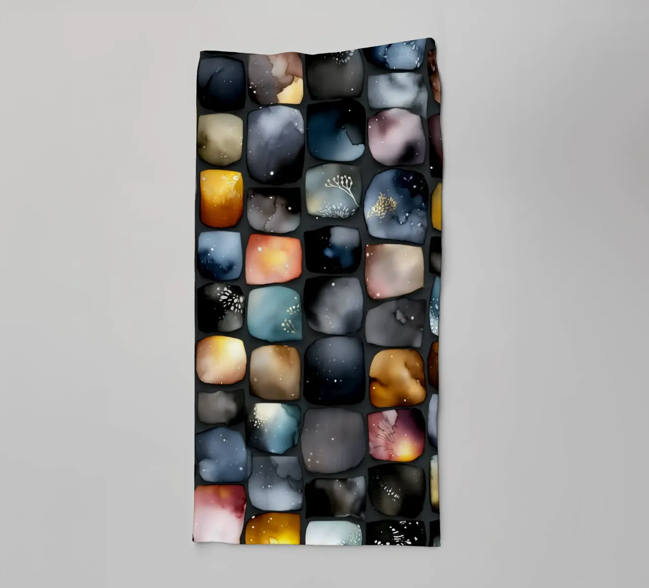 Quadrati di colore asciugamano da bagno da Justyna Jaszke JBJart