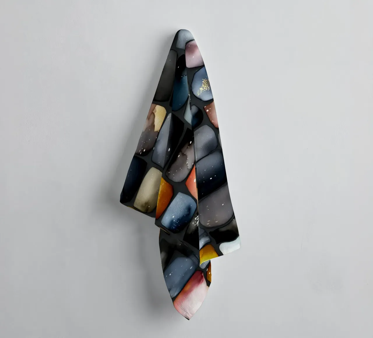 Quadrati di colore asciugamano da bagno da Justyna Jaszke JBJart