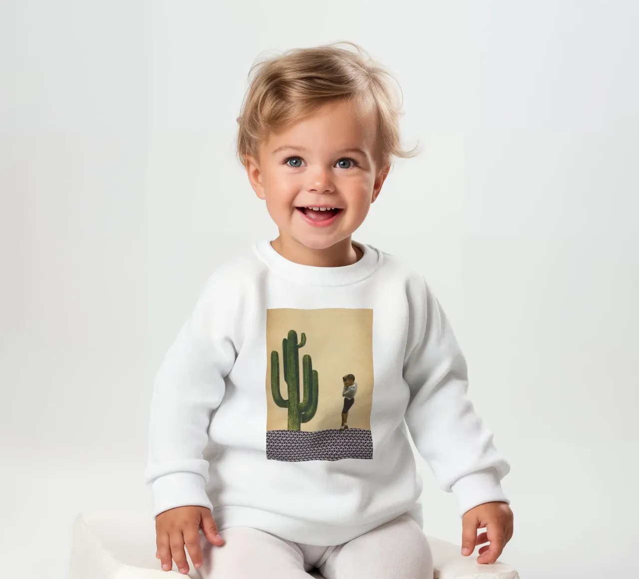 Cactus gigante felpa neonato da Cassia Beck Collage