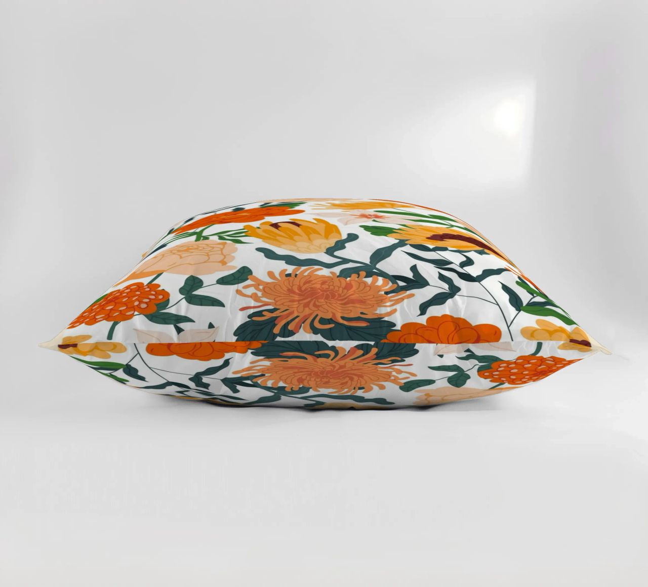 "Eleganza floreale: Serenity Bloom" | Botanical Pattern Art Pr cuscino da NorwesClub