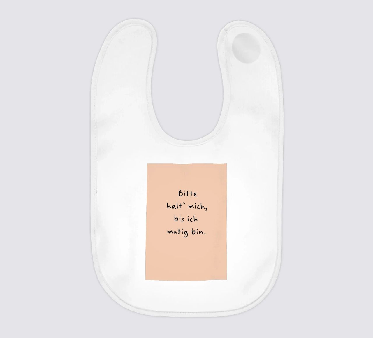 bitte halt mich, bis ich mutig bin. bavaglino da FRICKE DESIGN
