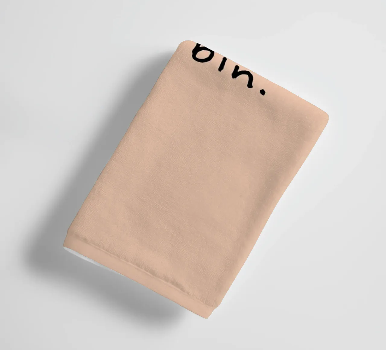bitte halt mich, bis ich mutig bin. toalla de baño de FRICKE DESIGN