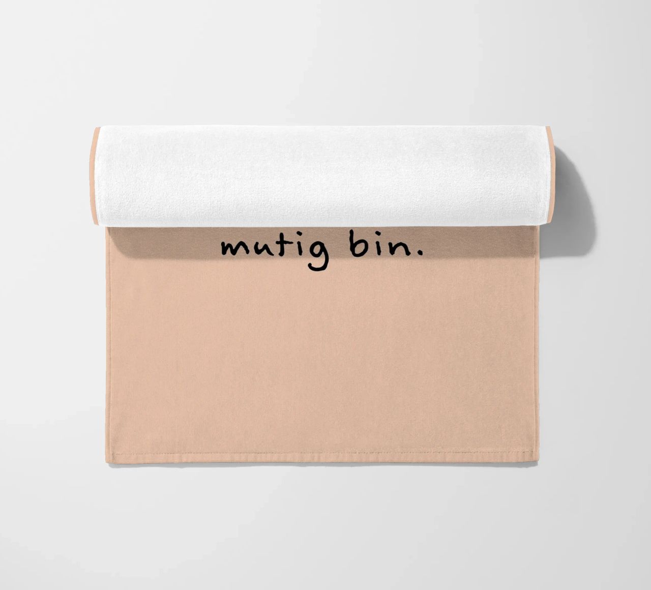 bitte halt mich, bis ich mutig bin. telo mare da FRICKE DESIGN