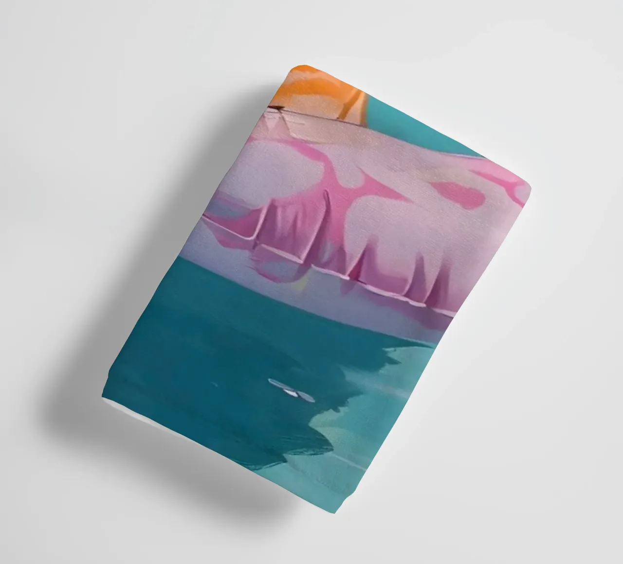 Cool Tiger Pool Party | Vibrant Pop Art Summer Print towel by NorwesClub