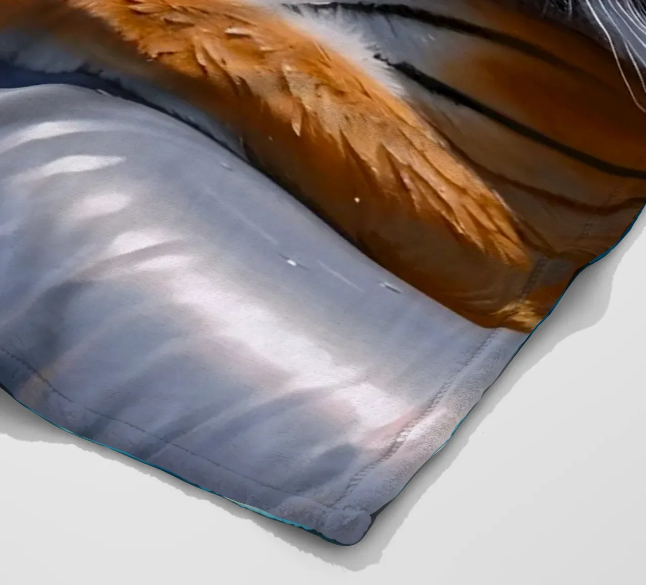Tigre Disco Pool Party | Stampa Pop Art Summer Vibes coperta in pile da NorwesClub