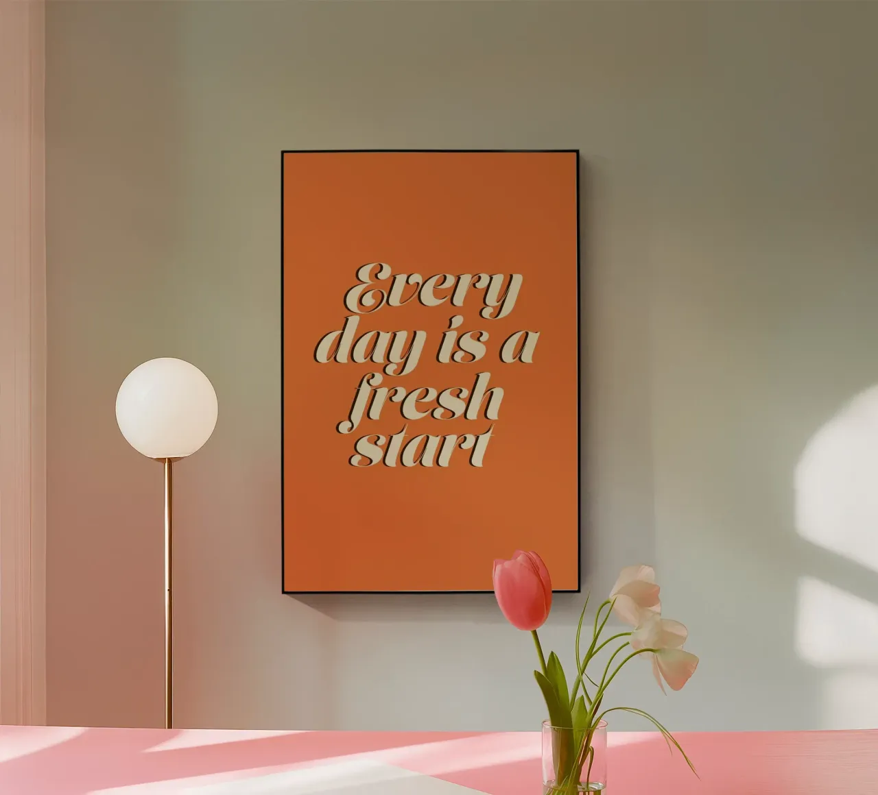 Everyday Is A Fresh Start plexiglass da Ayleen