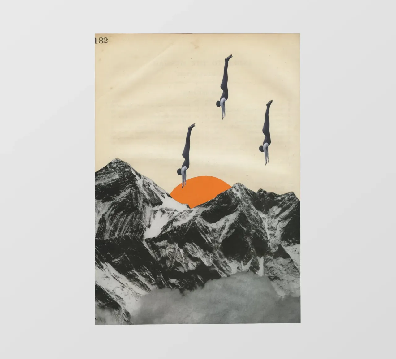 Vivere pericolosamente telo in pvc da Cassia Beck Collage