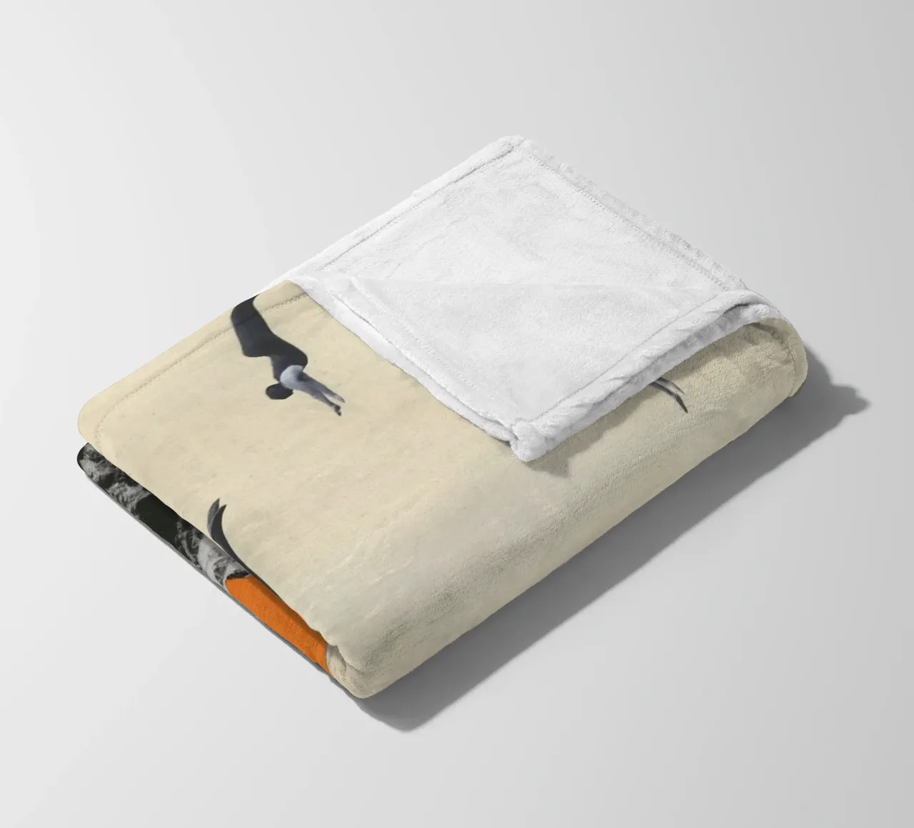 Vivere pericolosamente coperta in pile da Cassia Beck Collage