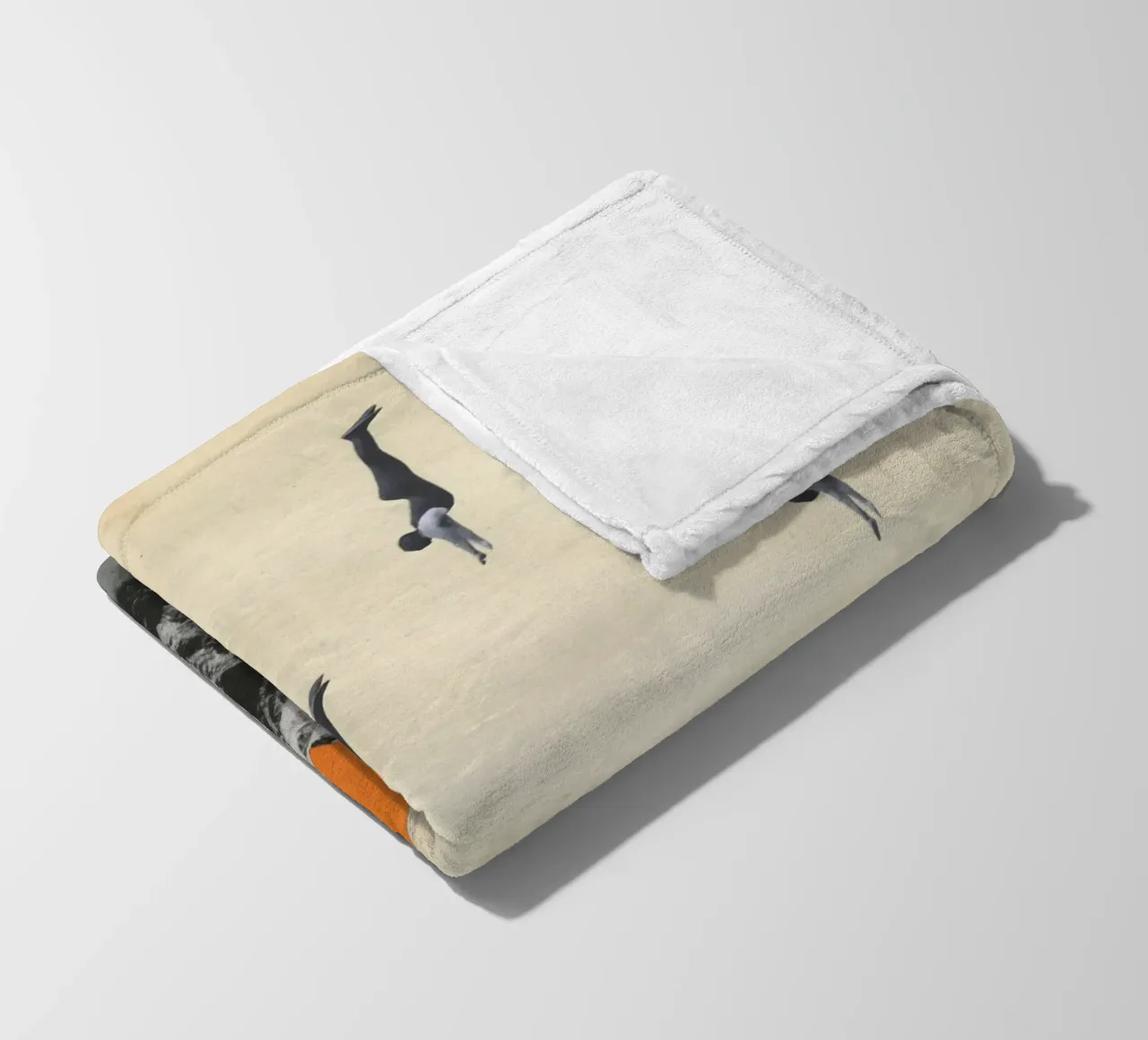 Vivere pericolosamente coperta in pile da Cassia Beck Collage