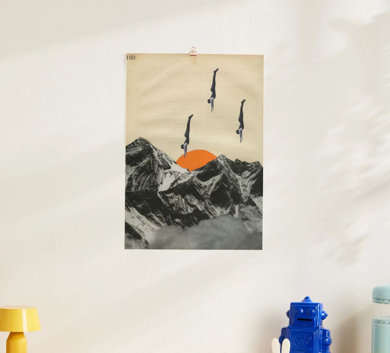 Vivere pericolosamente poster da Cassia Beck Collage