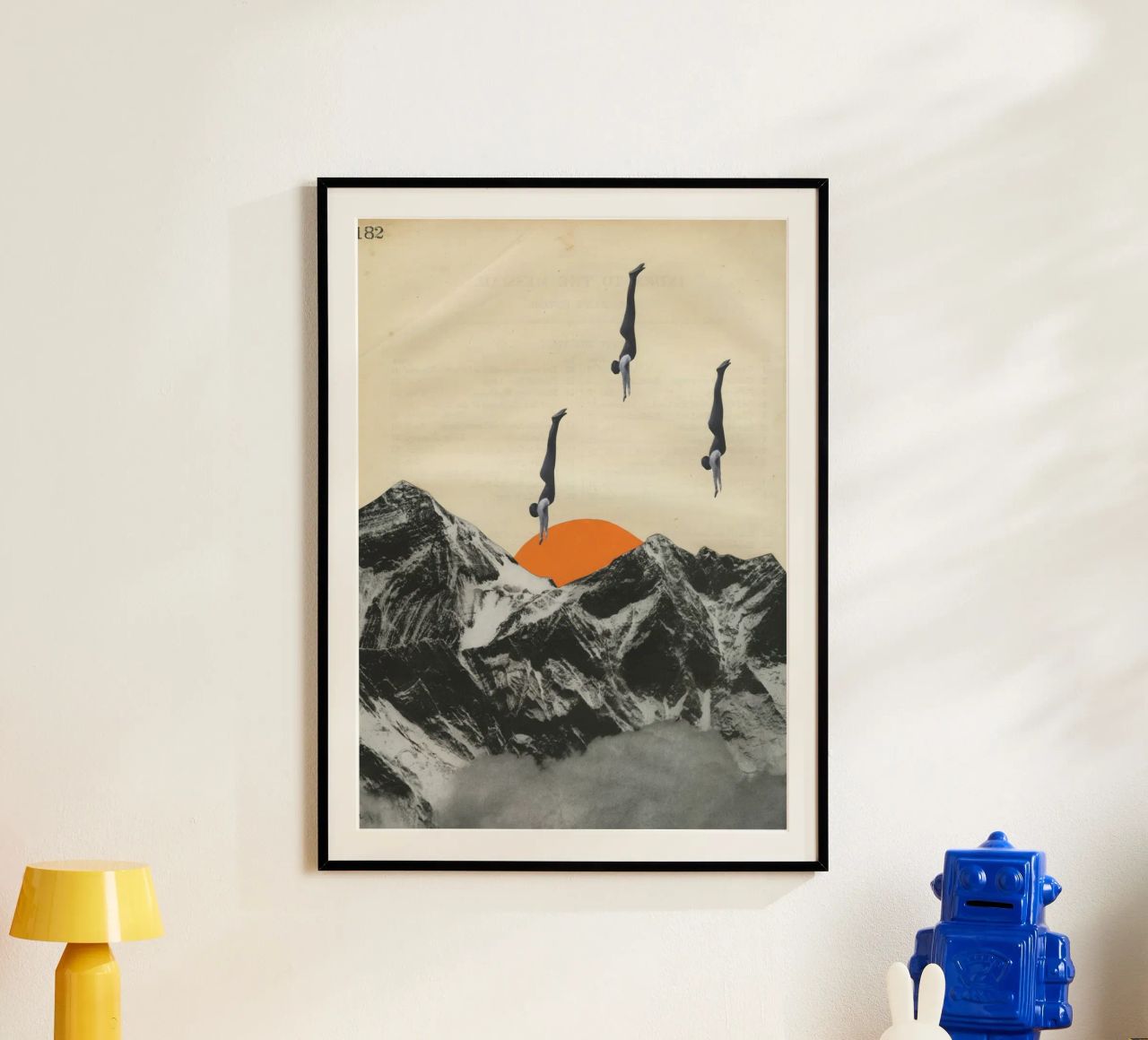 Vivere pericolosamente poster da Cassia Beck Collage
