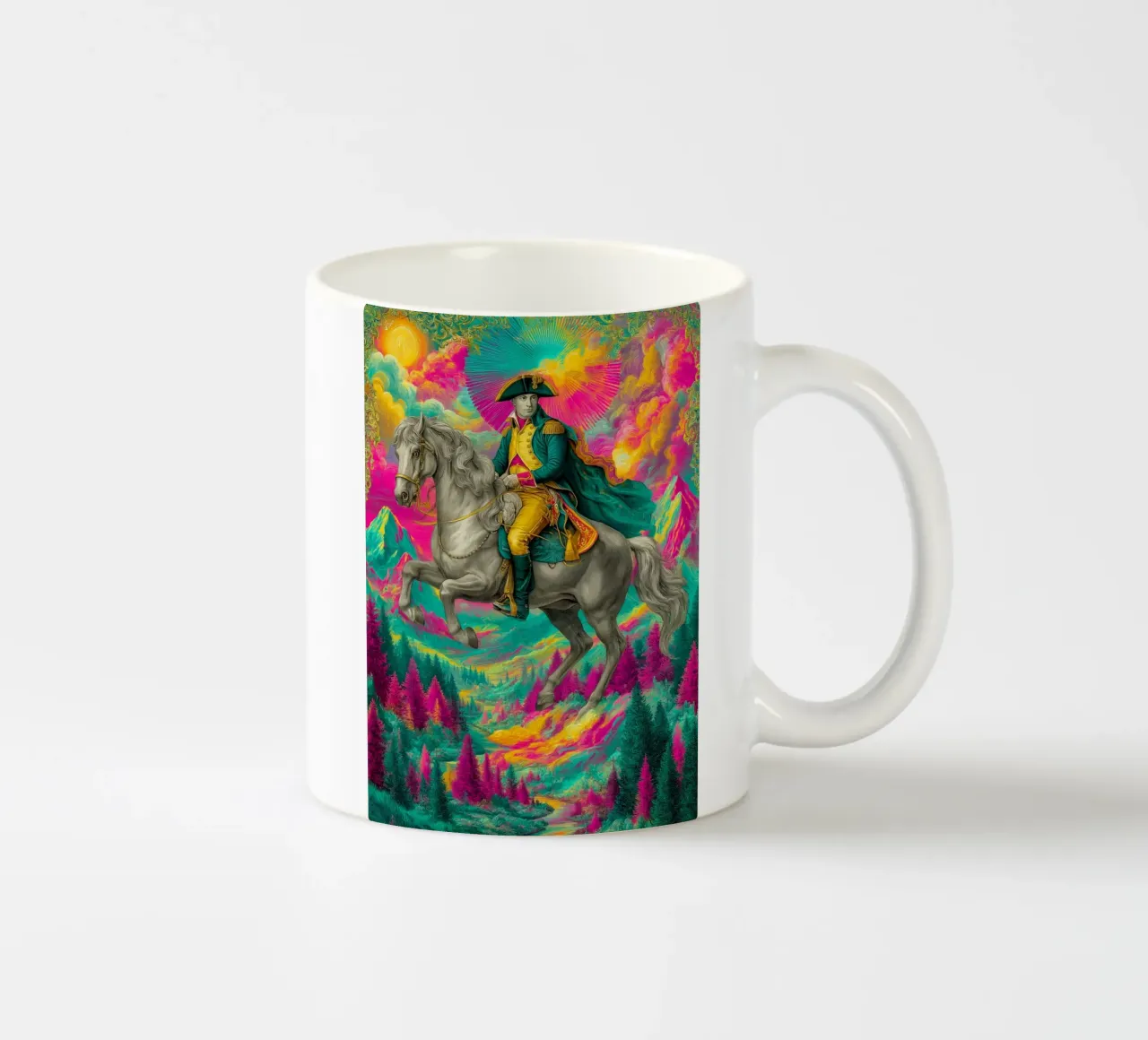 Attraversare le Alpi tazza in ceramica da Justyna Jaszke JBJart