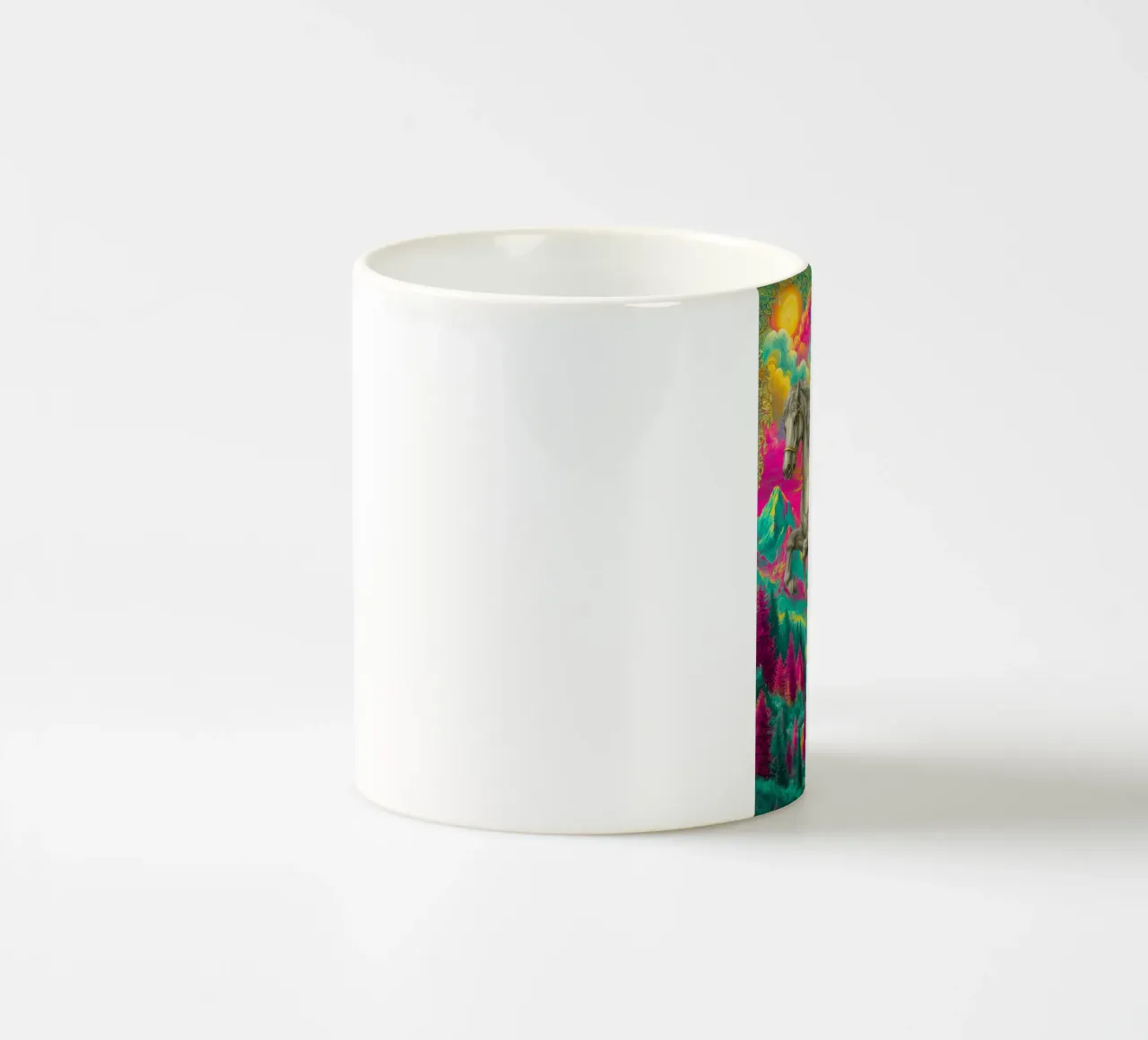 Attraversare le Alpi tazza in ceramica da Justyna Jaszke JBJart