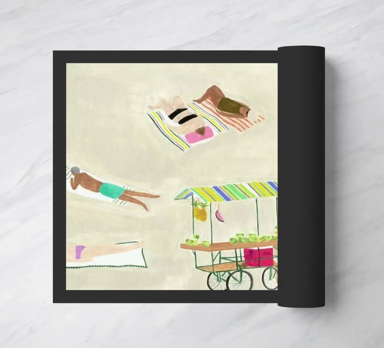 Beach Day zerbino da Isabelle Vandeplassche