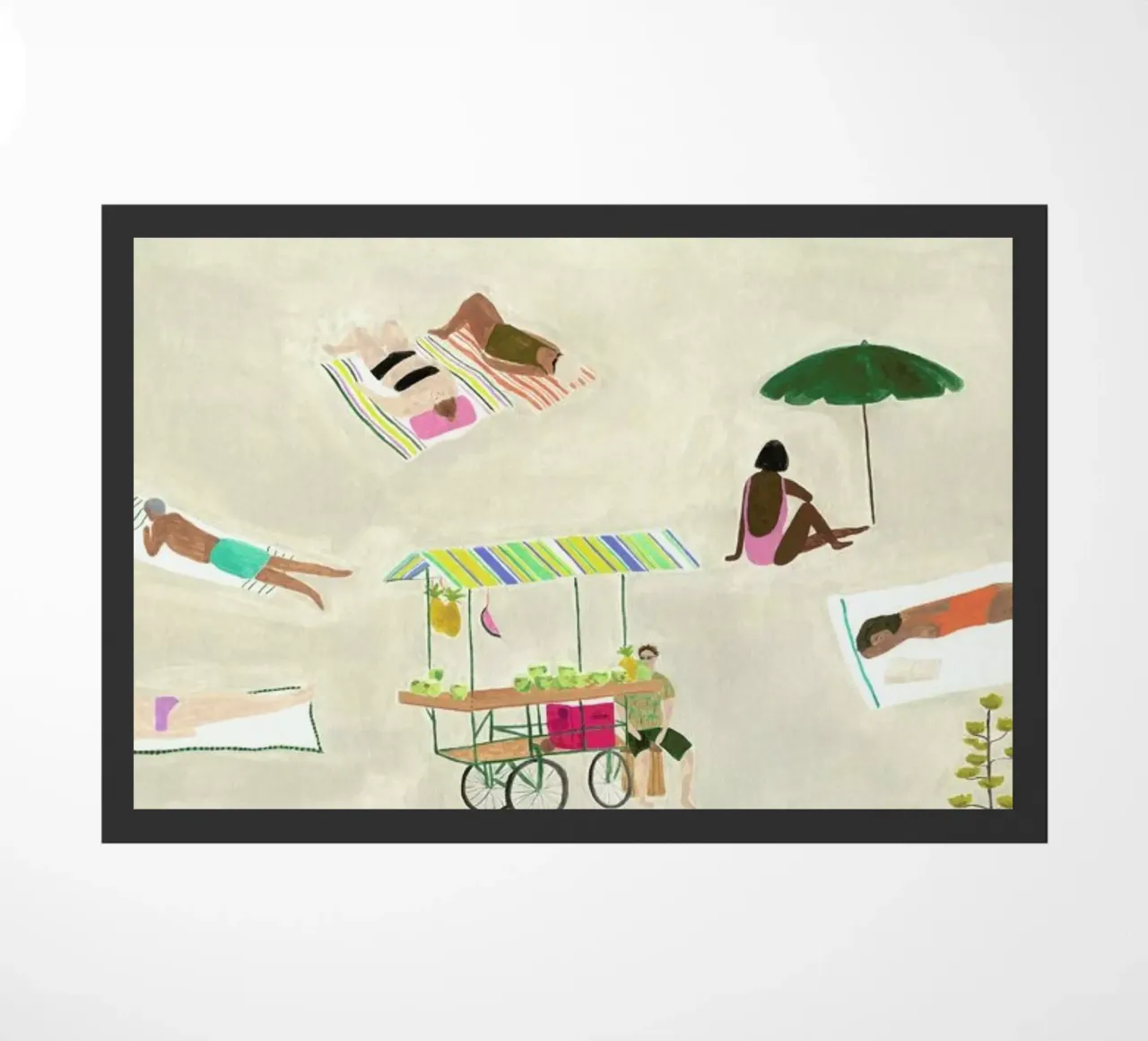 Beach Day zerbino da Isabelle Vandeplassche