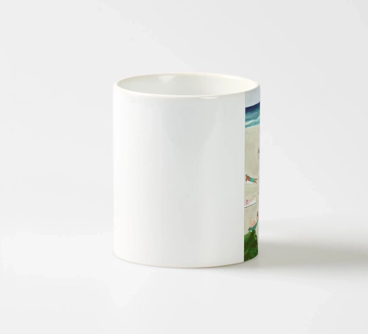 Beach Day tazza in ceramica da Isabelle Vandeplassche
