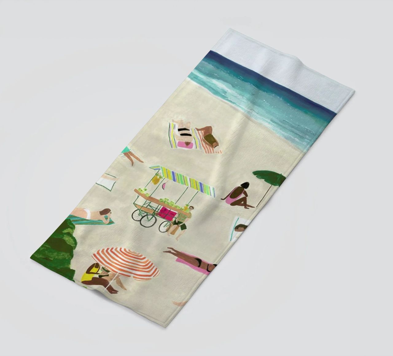 Beach Day telo mare da Isabelle Vandeplassche